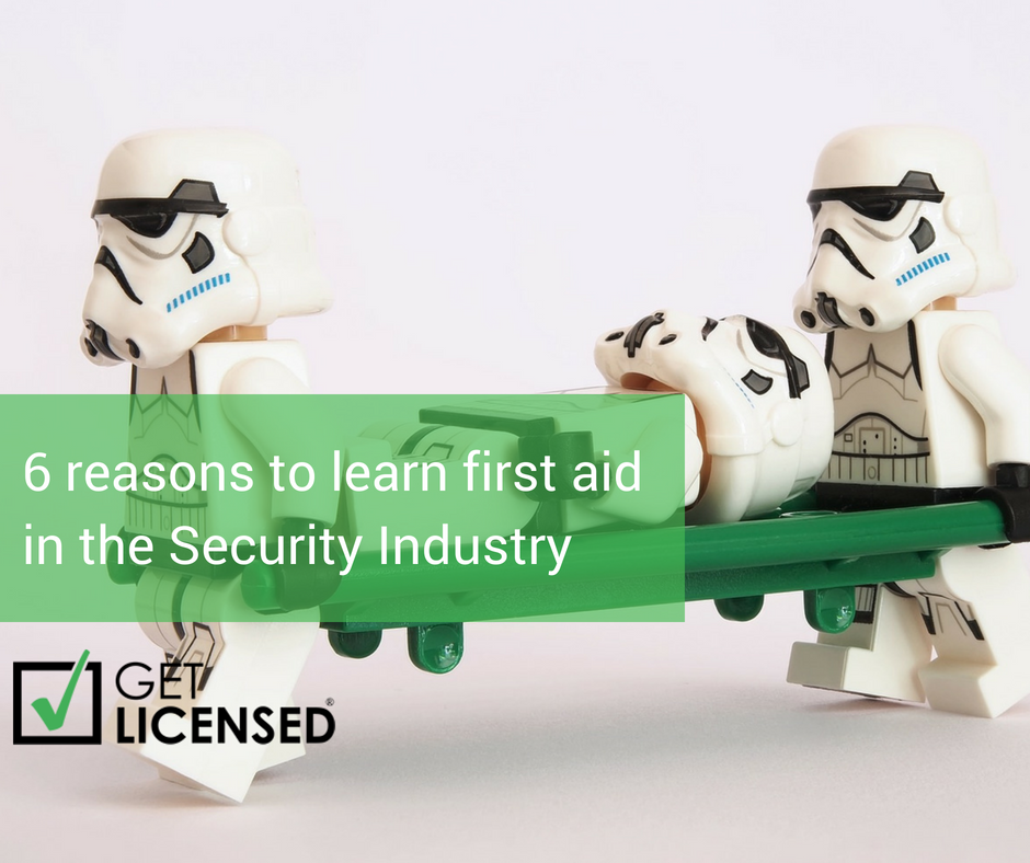 6 reasons to learn first aid in the Security Industry