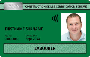 Green CSCS Labourer Card