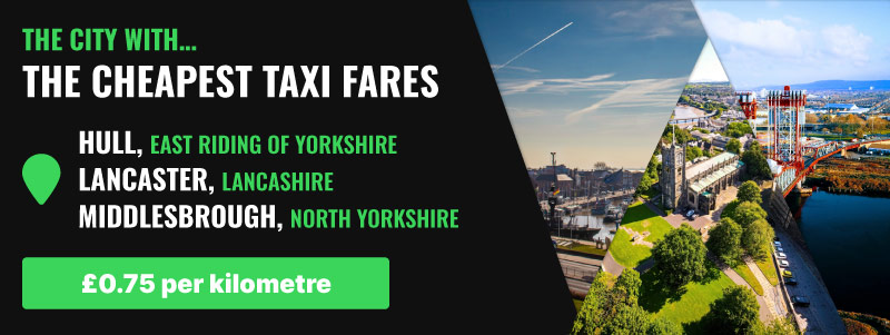 The City With The Cheapest Taxi Fares