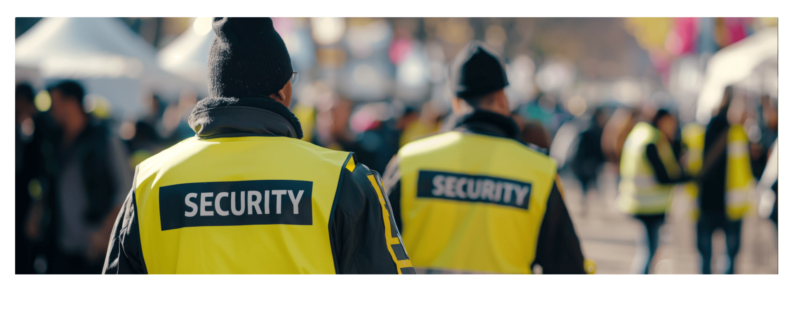 image of security guards