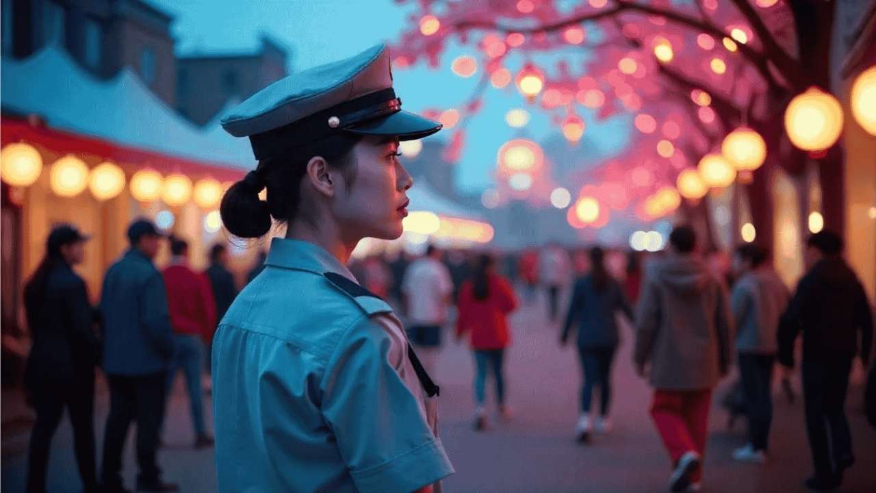 Security Worker at Winter Wonderland Hyde Park