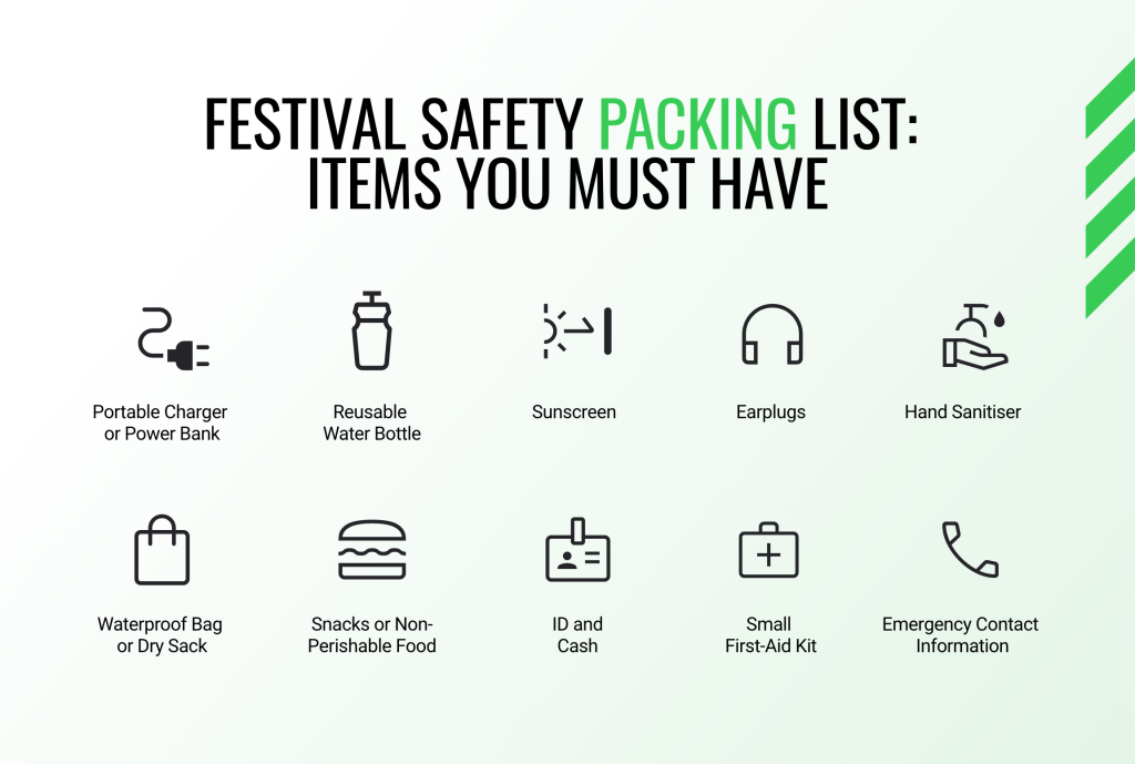 Festival Safety Packing List - Must Have Items